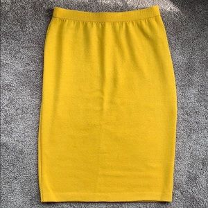 Vintage St John Santana Knit Pencil Skirt Sz 10